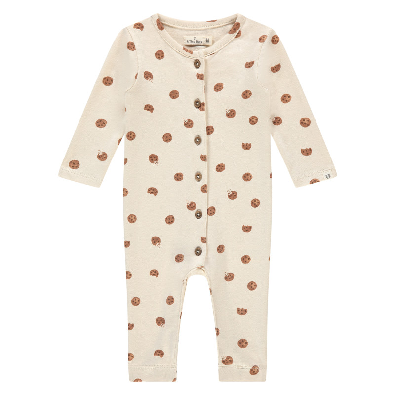 A Tiny Story baby suit long sleeve Snow