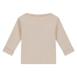 A Tiny Story baby t-shirt long sleeve Snow