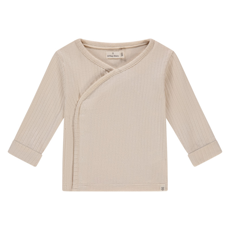 A Tiny Story baby t-shirt long sleeve Snow