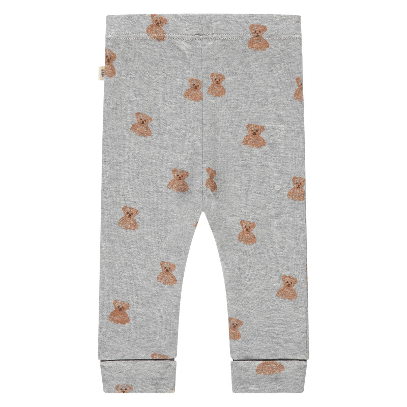 A Tiny Story baby pants Light Grey Melange