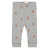 A Tiny Story baby pants Light Grey Melange