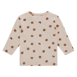 A Tiny Story baby t-shirt long sleeve Snow