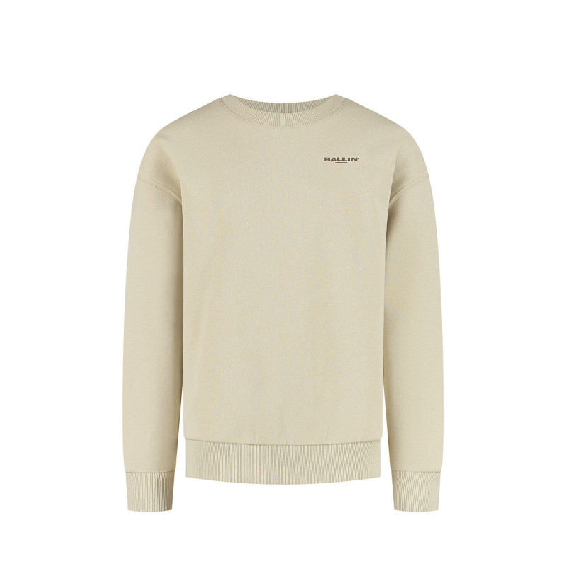 Ballin Junior ZigZag Logo Sweater Sand