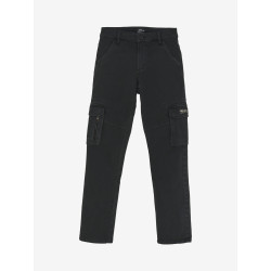 Indian Blue Jeans Cargo Knitted Fancy  Grey