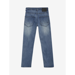 Indian Blue Jeans 2557 Wide Straight Blue Jeans Blue