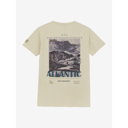 Indian Blue Jeans T-Shirt Chest Print  Sand