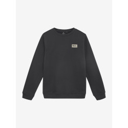 Indian Blue Jeans Sweater Chest and Backprint Grey