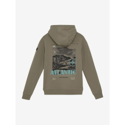 Indian Blue Jeans Hoodie Backprint Brown