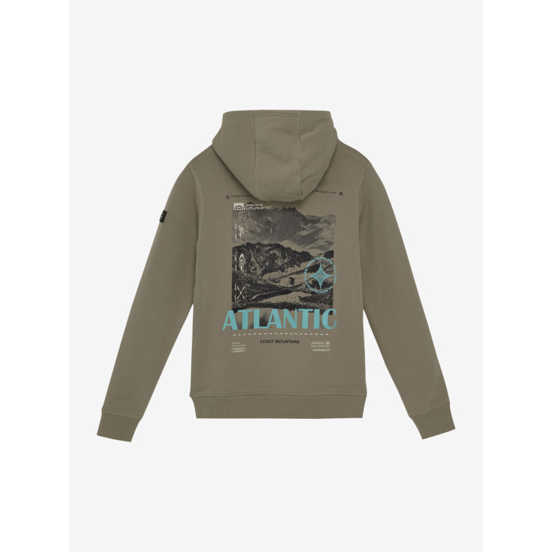 Indian Blue Jeans Hoodie Backprint Brown