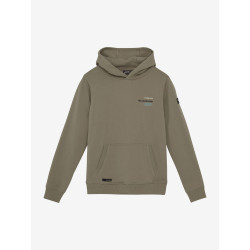 Indian Blue Jeans Hoodie Backprint Brown