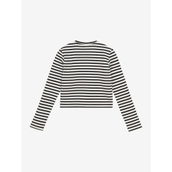 Indian Blue Jeans Longsleeve  Stripe Black