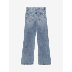 Indian Blue Jeans Wide Fit Medium Denim  Blue