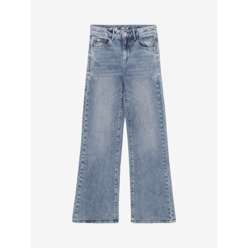 Indian Blue Jeans Wide Fit Medium Denim  Blue
