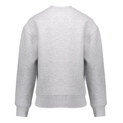 Geisha Kids Sweater atelier grey melange/fuchsia