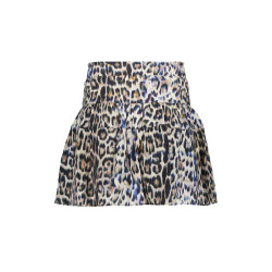 Geisha Kids Skirt leopard camel/blue/black