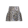 Geisha Kids Skirt leopard camel/blue/black