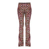 Geisha Kids Flared legging pink panter fuchsia/black