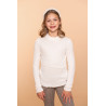 Geisha Kids Top ls structure off-white