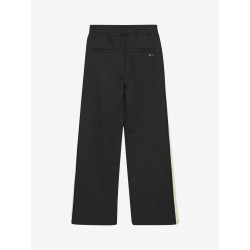 Indian Blue Jeans Check Pants Black