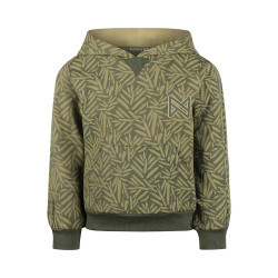 Koko Noko Sweater with hood Army green