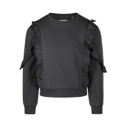 Koko Noko Sweater with crewneck Faded black