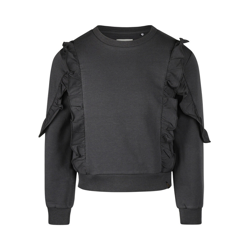 Koko Noko Sweater with crewneck Faded black