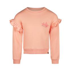 Koko Noko Sweater dropped shoulder Dusty pink