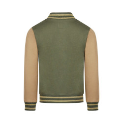 Koko Noko Cardigan baseball Army green