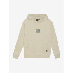 Indian Blue Jeans Hoodie Badge Sand