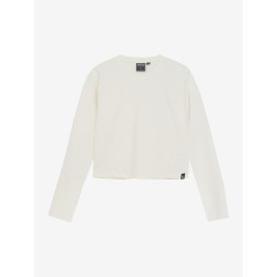 Indian Blue Jeans Cropped Longsleeve White