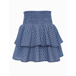 LOOXS 10Sixteen Printed Smock Skorts Blue etnic print