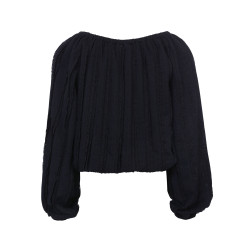 LOOXS 10Sixteen Fancy Lace Top Dark navy