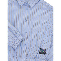 LOOXS 10Sixteen stripe blouse Blue sky