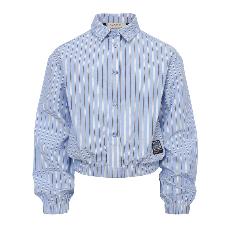 LOOXS 10Sixteen stripe blouse Blue sky