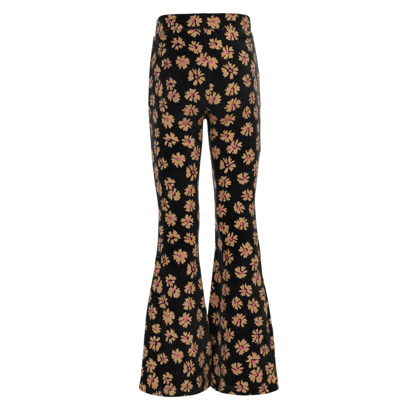 LOOXS Little velvet flaire pants soft winterflower