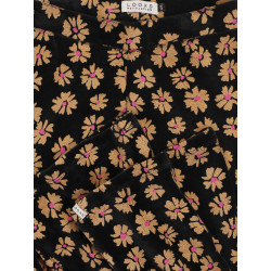 LOOXS Little velvet flaire pants soft winterflower