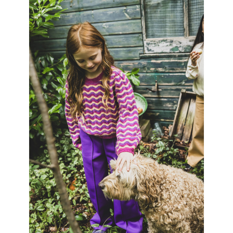 LOOXS Little knit sweater multi stripe