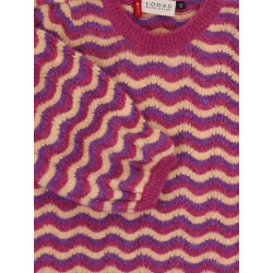 LOOXS Little knit sweater multi stripe