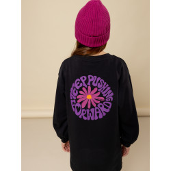 LOOXS Little interlock dress Graphite