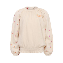 LOOXS Little crinckle top Dove white