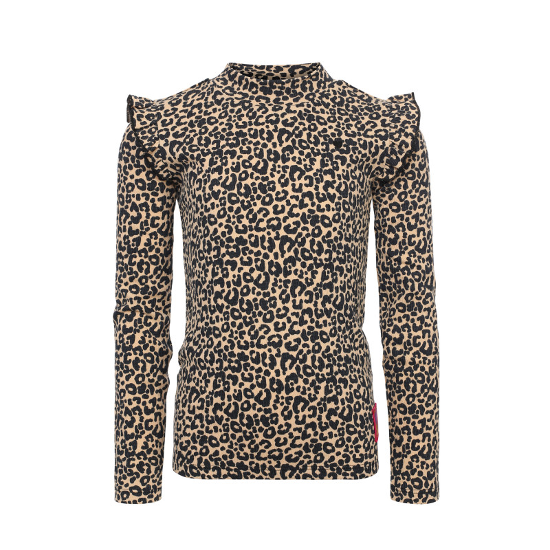 LOOXS Little crinckle top sandy leopard