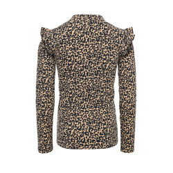 LOOXS Little crinckle top sandy leopard
