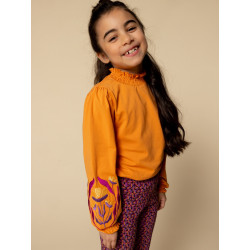 LOOXS Little t-shirt longsleeve Bright orange