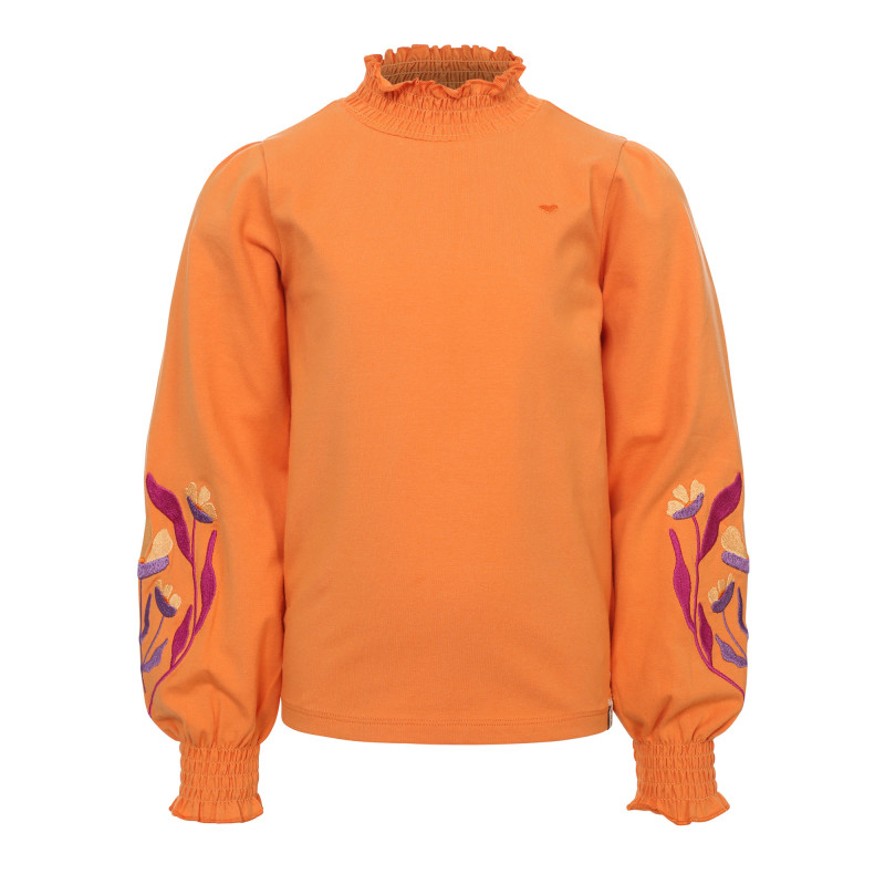 LOOXS Little t-shirt longsleeve Bright orange