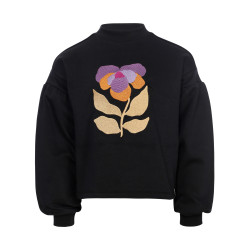 LOOXS Little interlock sweater Graphite