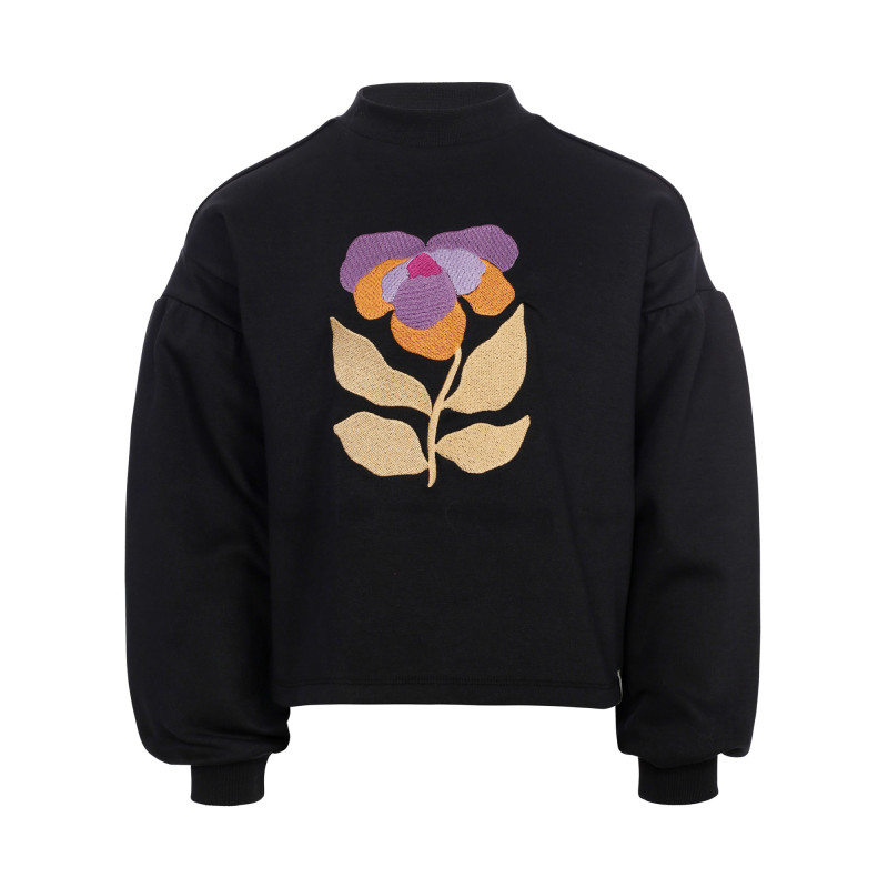 LOOXS Little interlock sweater Graphite