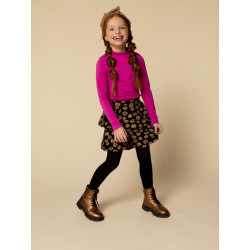 LOOXS Little velvet flaire skirt soft winterflower