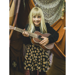 LOOXS Little velvet flaire skirt soft winterflower