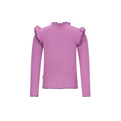 B.Nosy Tonya  top wit ruffles Violet