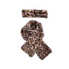 B.Nosy Annegirls scarf and headband lt. Pink leo